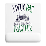 Tapis de souris ergonomique avec repose-poignet, accessoire bureau pour femme et homme, fête des pères, cadeau pas cher, idée cadeau fête des mères, secret santa, départ à la retraite, télétravail et gaming