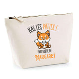 Trousse pochette de rangement maquillage Fête des Mères Mamie Famille Idée Cadeau anniversaire Noël Travail Boulot Métier Départ Retraite Collègue Femme