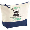 Pochette Trousse Fête des Mères Fêtes des Pères Mamie Papi Famille Idée Cadeau anniversaire Noël Travail Boulot Métier Départ Retraite Collègue Femme Homme