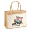 Sac Fête des Mères Mamie MAman Soeur Femme Famille Idée Cadeau anniversaire Noël Travail Boulot Métier Départ Retraite Collègue Femme cabas shopping plage