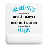 Tapis de souris ergonomique avec repose-poignet, accessoire bureau pour femme et homme, fête des pères, cadeau pas cher, idée cadeau fête des mères, secret santa, départ à la retraite, télétravail et gaming