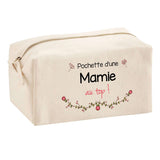 Sac Fête des Mères Mamie Famille Idée Cadeau anniversaire Noël Travail Boulot Métier Départ Retraite Collègue Femme cabas shopping plage