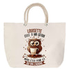 Sac Fête des Mères Mamie Famille Idée Cadeau anniversaire Noël Travail Boulot Métier Départ Retraite Collègue Femme cabas shopping plage