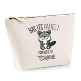 Trousse pochette de rangement maquillage Fête des Mères Mamie Famille Idée Cadeau anniversaire Noël Travail Boulot Métier Départ Retraite Collègue Femme
