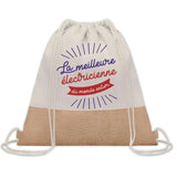 Sac Fête des Mères Mamie Maman Cadeau anniversaire Noël Travail Métier Départ Retraite Collègue Femme cabas shopping plage