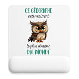 Tapis de souris ergonomique avec repose-poignet, accessoire bureau pour femme et homme, fête des pères, cadeau pas cher, idée cadeau fête des mères, secret santa, départ à la retraite, télétravail et gaming