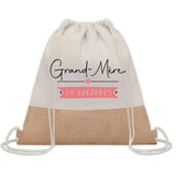 Sac Fête des Mères Mamie Maman Cadeau anniversaire Noël Travail Métier Départ Retraite Collègue Femme cabas shopping plage