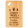 Planche à découper cadeau Noël famille amis papa maman mamie papi, idée cadeau apéro et cuisine, Secret Santa
