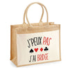 Sac Fête des Mères Mamie Famille Idée Cadeau anniversaire Noël Travail Boulot Métier Départ Retraite Collègue Femme cabas shopping plage Homme Papa Papi Pères Frère