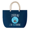 Sac de plage Bleu anse corde J'peux Pas Aquabiking