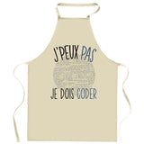 Cadeau Cuisinier cuisinière mère maman papa père mamie papi Vêtement Blouse de protection Barbecue Jardinage Tablier de Travail Tâches ménagères 