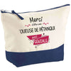 Pochette Trousse Fête des Mères Fêtes des Pères Mamie Papi Famille Idée Cadeau anniversaire Noël Travail Boulot Métier Départ Retraite Collègue Femme Homme