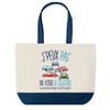 Sac de shopping bleu J'peux pas Voiture de Collection