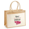 Sac Fête des Mères Mamie MAman Soeur Femme Famille Idée Cadeau anniversaire Noël Travail Boulot Métier Départ Retraite Collègue Femme cabas shopping plage
