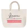 Sac Fête des Mères Mamie Famille Idée Cadeau anniversaire Noël Travail Boulot Métier Départ Retraite Collègue Femme cabas shopping plage