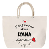 Sac Fête des Mères Mamie Famille Idée Cadeau anniversaire Noël Travail Boulot Métier Départ Retraite Collègue Femme cabas shopping plage