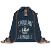 sac a dos bleu coton recycle avec pochette idee cadeau originale pour collegue ami prof ou membre de la famille cadeau mixte noel anniversaire secret santa ou depart au travail sac leger pratique et ecologique design breton moderne