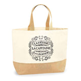 Sac Jute Fête des Mères Fêtes des Pères Mamie Papi Famille Idée Cadeau anniversaire Noël Travail Boulot Métier Départ Retraite Collègue Femme Homme
