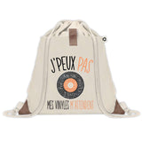 Sac à dos avec pochette J'peux pas Vinyles
