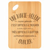 Planche bambou gravée personnalisée femme idée cadeau Fête des Mères apéro 30×20 prénom cuisine plateau fromage anniversaire noel maman mamie