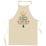Tablier Papy Magie de noël Sapin
