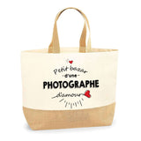 Sac Jute Fête des Mères Fêtes des Pères Mamie Papi Famille Idée Cadeau anniversaire Noël Travail Boulot Métier Départ Retraite Collègue Femme Homme