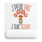 Tapis de souris ergonomique avec repose-poignet, accessoire bureau pour femme et homme, fête des pères, cadeau pas cher, idée cadeau fête des mères, secret santa, départ à la retraite, télétravail et gaming