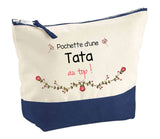 Pochette Trousse Fête des Mères Fêtes des Pères Mamie Papi Famille Idée Cadeau anniversaire Noël Travail Boulot Métier Départ Retraite Collègue Femme Homme