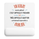Tapis de souris ergonomique avec repose-poignet, accessoire bureau pour femme et homme, fête des pères, cadeau pas cher, idée cadeau fête des mères, secret santa, départ à la retraite, télétravail et gaming
