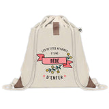 Sac à dos avec pochette Bébé Les Affaires d'Enfer