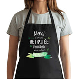 Cadeau Cuisinier cuisinière mère maman papa père mamie papi Vêtement Blouse de protection Barbecue Jardinage Tablier de Travail Tâches ménagères 
