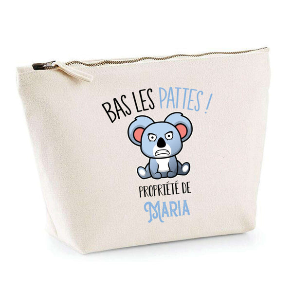 Trousse pochette de rangement maquillage Fête des Mères Mamie Famille Idée Cadeau anniversaire Noël Travail Boulot Métier Départ Retraite Collègue Femme