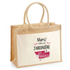 Sac Fête des Mères Mamie MAman Soeur Femme Famille Idée Cadeau anniversaire Noël Travail Boulot Métier Départ Retraite Collègue Femme cabas shopping plage