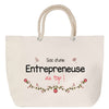 Sac Fête des Mères Mamie Famille Idée Cadeau anniversaire Noël Travail Boulot Métier Départ Retraite Collègue Femme cabas shopping plage
