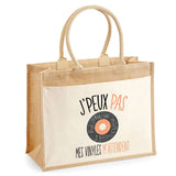 Sac Fête des Mères Mamie Famille Idée Cadeau anniversaire Noël Travail Boulot Métier Départ Retraite Collègue Femme cabas shopping plage Homme Papa Papi Pères Frère