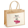 Sac Fête des Mères Mamie MAman Soeur Femme Famille Idée Cadeau anniversaire Noël Travail Boulot Métier Départ Retraite Collègue Femme cabas shopping plage
