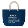 Sac de plage Bleu anse corde Didier Définition Homme