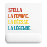 Tapis de souris ergonomique avec repose-poignet, accessoire bureau pour femme et homme, fête des pères, cadeau pas cher, idée cadeau fête des mères, secret santa, départ à la retraite, télétravail et gaming