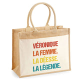 Sac Fête des Mères Mamie MAman Soeur Femme Famille Idée Cadeau anniversaire Noël Travail Boulot Métier Départ Retraite Collègue Femme cabas shopping plage