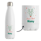 Bouteille Joyeux noël Mamy Cerf