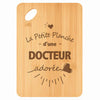 Planche bambou gravée personnalisée femme idée cadeau Fête des Mères apéro 30×20 prénom cuisine plateau fromage anniversaire noel maman mamie