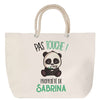 Sac Fête des Mères Mamie Famille Idée Cadeau anniversaire Noël Travail Boulot Métier Départ Retraite Collègue Femme cabas shopping plage