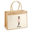 Sac Fête des Mères Mamie MAman Soeur Femme Famille Idée Cadeau anniversaire Noël Travail Boulot Métier Départ Retraite Collègue Femme cabas shopping plage