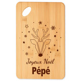 Planche à découper Joyeux noël Pépé cerf