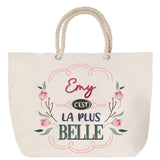 Sac Fête des Mères Mamie Famille Idée Cadeau anniversaire Noël Travail Boulot Métier Départ Retraite Collègue Femme cabas shopping plage