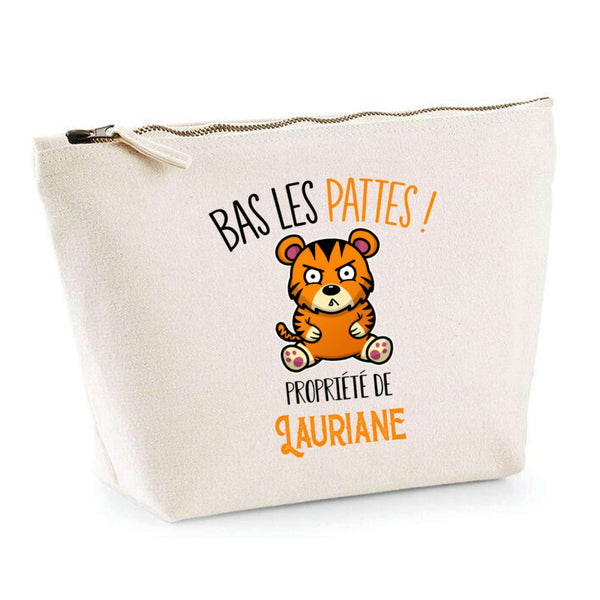 Trousse pochette de rangement maquillage Fête des Mères Mamie Famille Idée Cadeau anniversaire Noël Travail Boulot Métier Départ Retraite Collègue Femme
