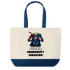 Sac Fête des Mères Mamie Famille Idée Cadeau anniversaire Noël Travail Boulot Métier Départ Retraite Collègue Femme cabas shopping plage
