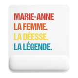 Tapis de souris ergonomique avec repose-poignet, accessoire bureau pour femme et homme, fête des pères, cadeau pas cher, idée cadeau fête des mères, secret santa, départ à la retraite, télétravail et gaming