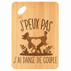 Planche bambou gravée personnalisée femme homme idée cadeau Fête des Mères Fête des Pères apéro papa maman prénom cuisine plateau fromage