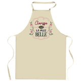 Cadeau Cuisinier cuisinière mère maman papa père mamie papi Vêtement Blouse de protection Barbecue Jardinage Tablier de Travail Tâches ménagères 